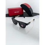 Premium Prada Sunglasses Gold Black 144 (BOT596) - Accessories | Buy Online at Best Price