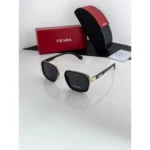 Premium Prada Sunglasses Gold Black 3350 (SUP146) - Accessories | Buy Online at Best Price