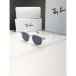 Premium Rayban Sunglasses 03 White Black (BOT587) - Accessories | Buy Online at Best Price