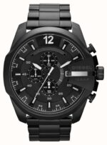 Diesel Mega Chief Chronograph Black Dial Men’s Watch For Man Dz4283 Gift - Accessories | Buy Online at Best Price