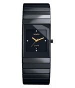 Rado Black Watch Luxury Centrix RD CERAMIC SQUARE Analogue Black Dial Ceramic Men’s Watch Square - Buy Online | Brandfasion