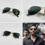 Rayban Sunglasses Aviator Golden Black (ETS202) - Accessories | Buy Online at Best Price