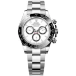 Rolex Cosmograph Date White Dial Silver Strap Watch For Men RLX-126612-LN - Accessories | Buy Online at Best Price