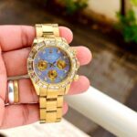 Rolex Daytona Gold iceblue - Accessories | Buy Online at Best Price