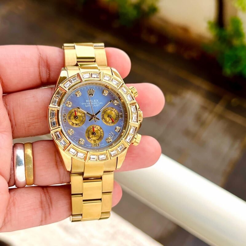 Rolex Daytona Gold iceblue