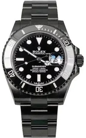 Rolex Submariner Date Full Black Watch For Men RLX-126610-LN