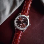 Rolex Watch Day Date Lather For Men (FIT889) - Accessories | Buy Online at Best Price
