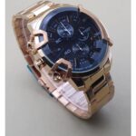 Stylish Diesel Chronograph Men’s Watch Black Dial Stainless Steel Watch For Men DZ-135 - Buy Online | Brandfasion