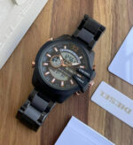 Stylish Diesel Mega Chief Digital Chronograph Black Dial With Stainless Steel Strap Watch for Men’s DZ-4339 Best Gift Watch - Buy Online | Brandfasion