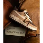 Trendy Nike Air Force 1 Hemp Coconut Milk Shoes For Men (SW5640) - 7a first copy shoes | Buy Online at Best Price