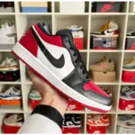 Trendy Nike Air Jordan 1 Low Bred Toe Shoes for Men (SW4767) - 7a first copy shoes | Buy Online at Best Price