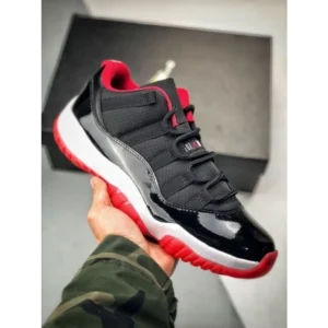 Trendy Nike Air Jordan 11 Low Bred Shoes For Men (SW5668) - 7a first copy shoes | Buy Online at Best Price