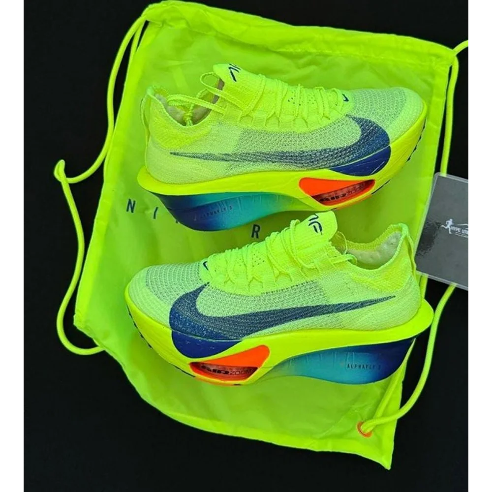 Trendy Nike Zoom Alphafly 3 Volt Shoes for Men (SW4757)