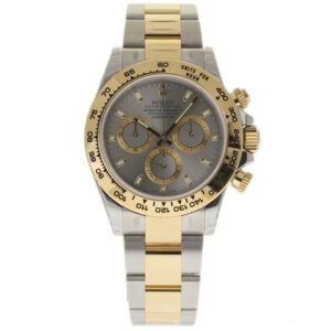 Trendy Rolex Chronograph Daytona Grey Dial Stainless Steel Men’s Watch – Best Gift RLX-116503