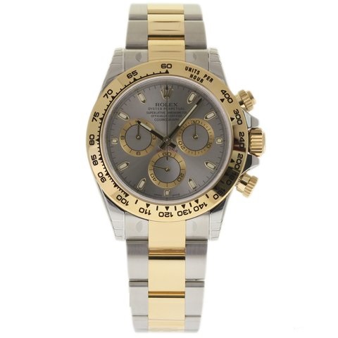 Trendy Rolex Chronograph Daytona Grey Dial Stainless Steel Men’s Watch – Best Gift RLX-116503