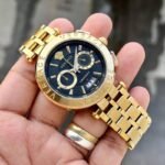 Versace Aion Chronograph Black-Golden - Accessories | Buy Online at Best Price