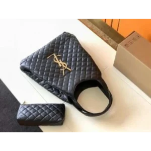 YSL Saint Laurent Shopping Bag Icare Maxi Quality Leather Large For Women (BSF212)